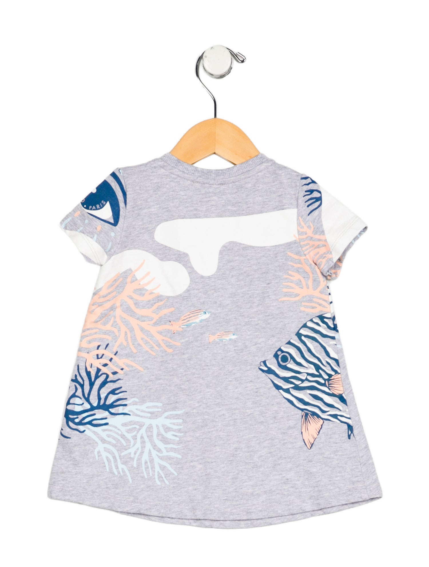 Kenzo Kids Infant Girls' Graphic Short Sleeve Dress