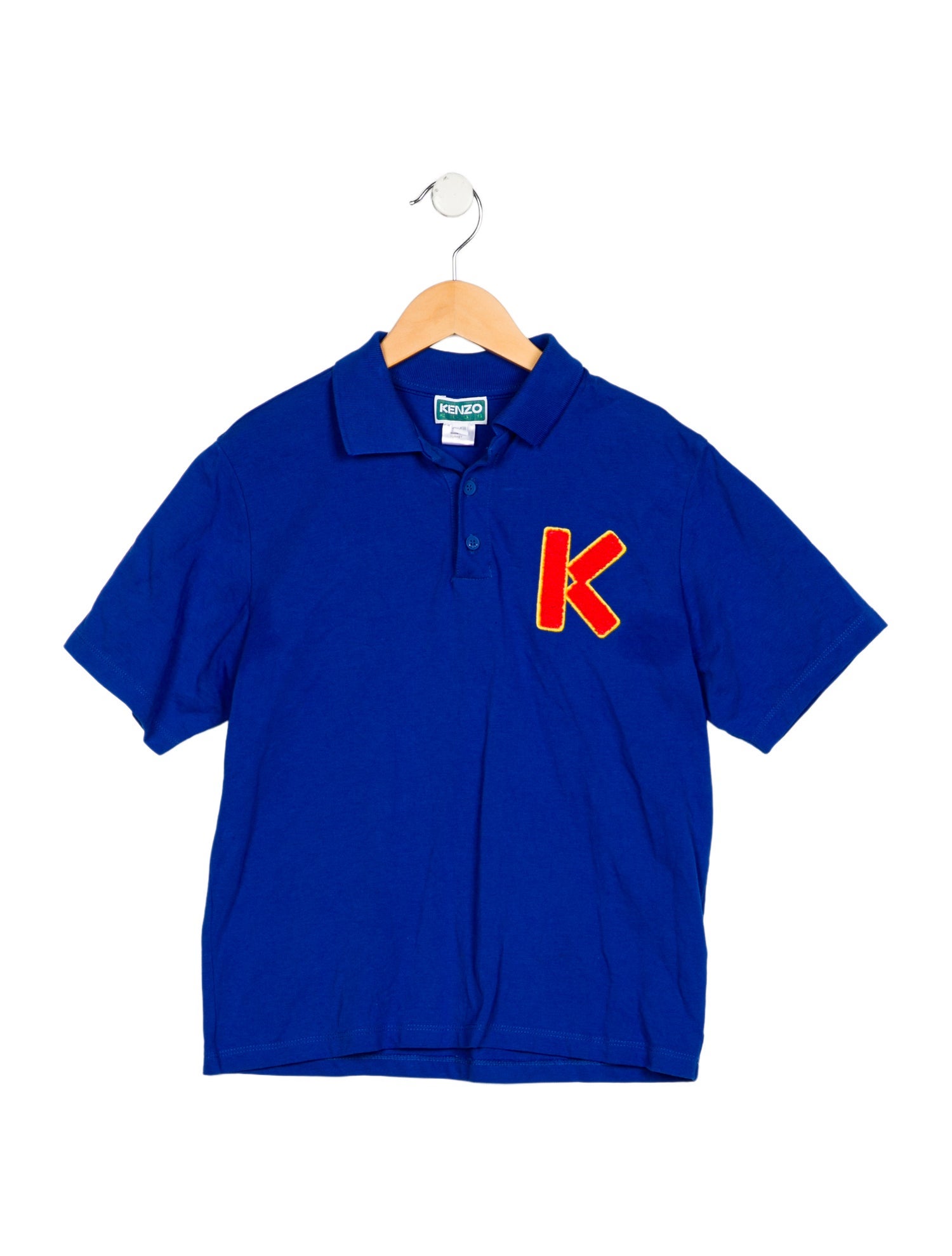 Kenzo Kids Boys' Short Sleeve Embroidered Polo