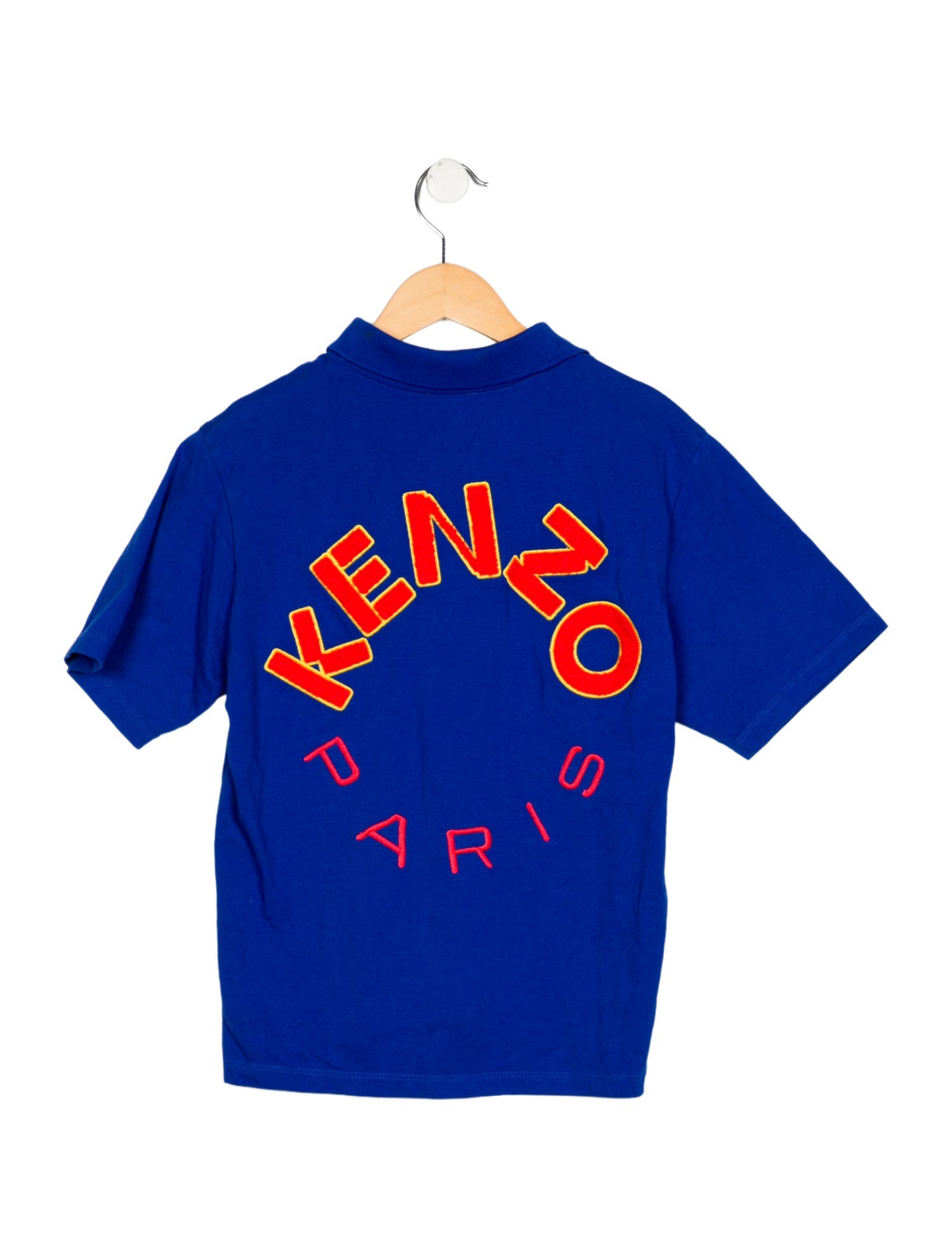 Kenzo Kids Boys' Short Sleeve Embroidered Polo