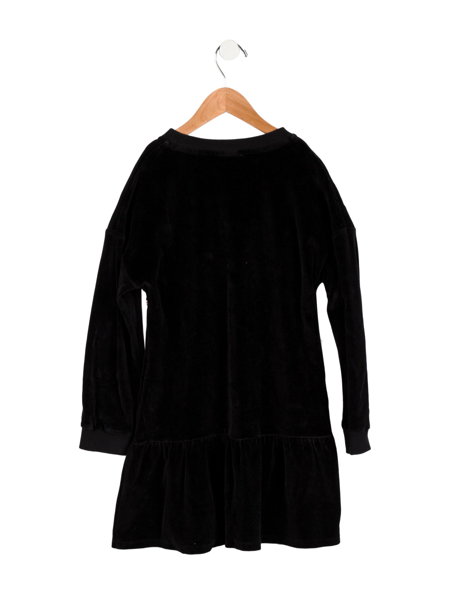Kenzo Kids Girls' Velvet Long Sleeve Dress