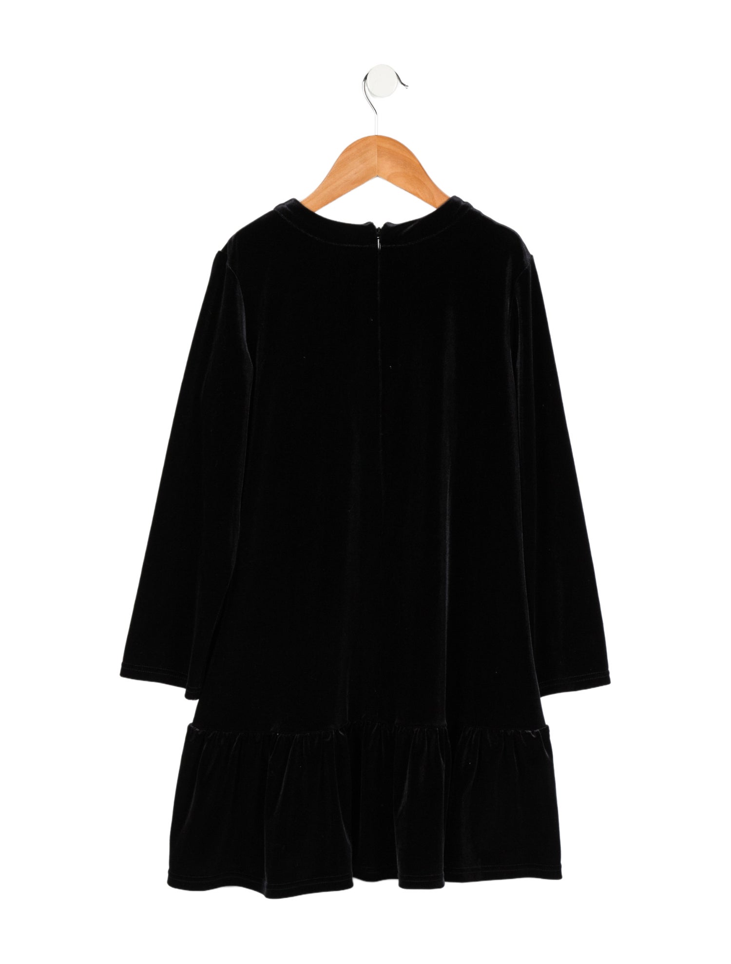 Kenzo Kids Girls' Velvet Long Sleeve Dress