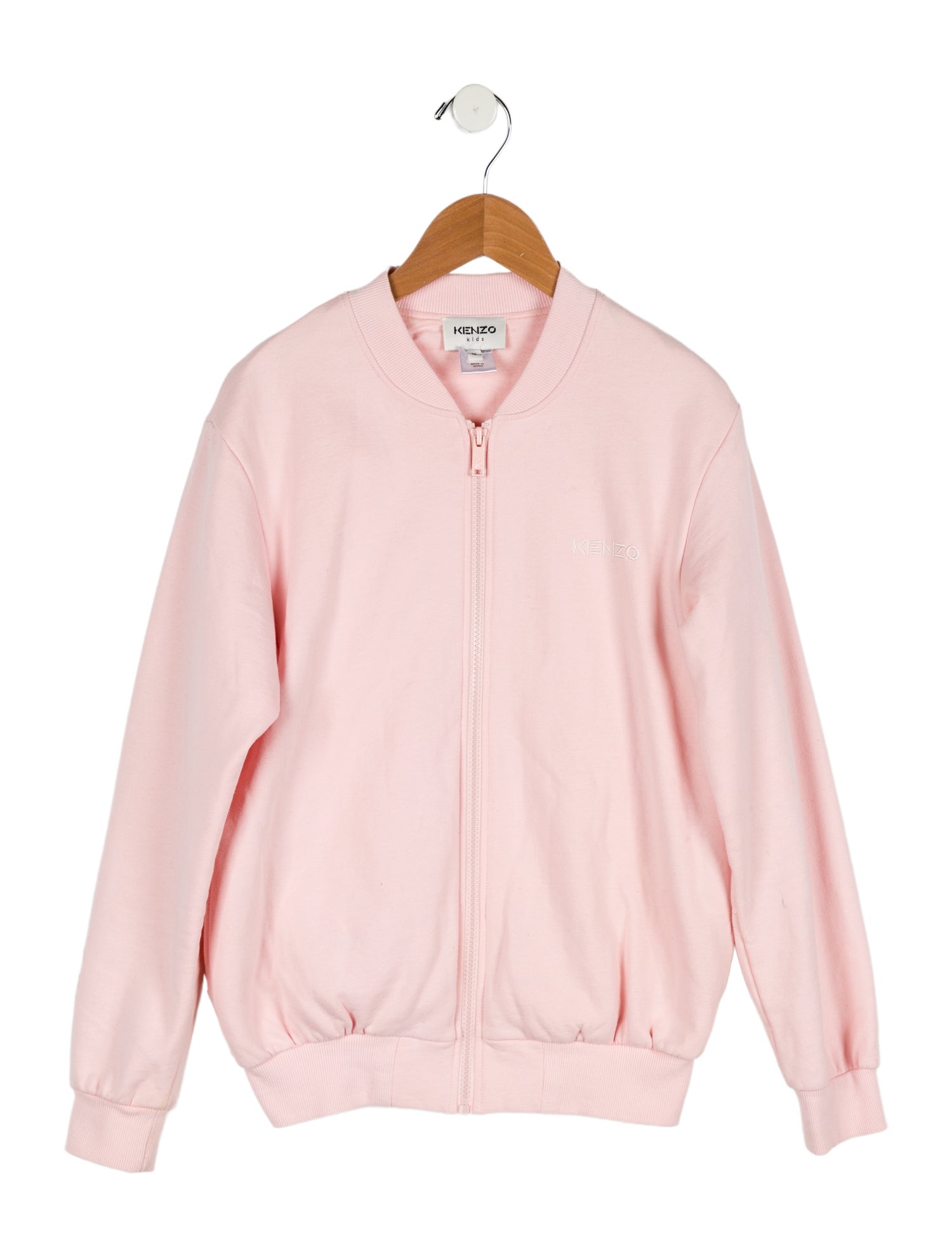 Kenzo Kids Girls' Embroidered Zip-Up Jacket