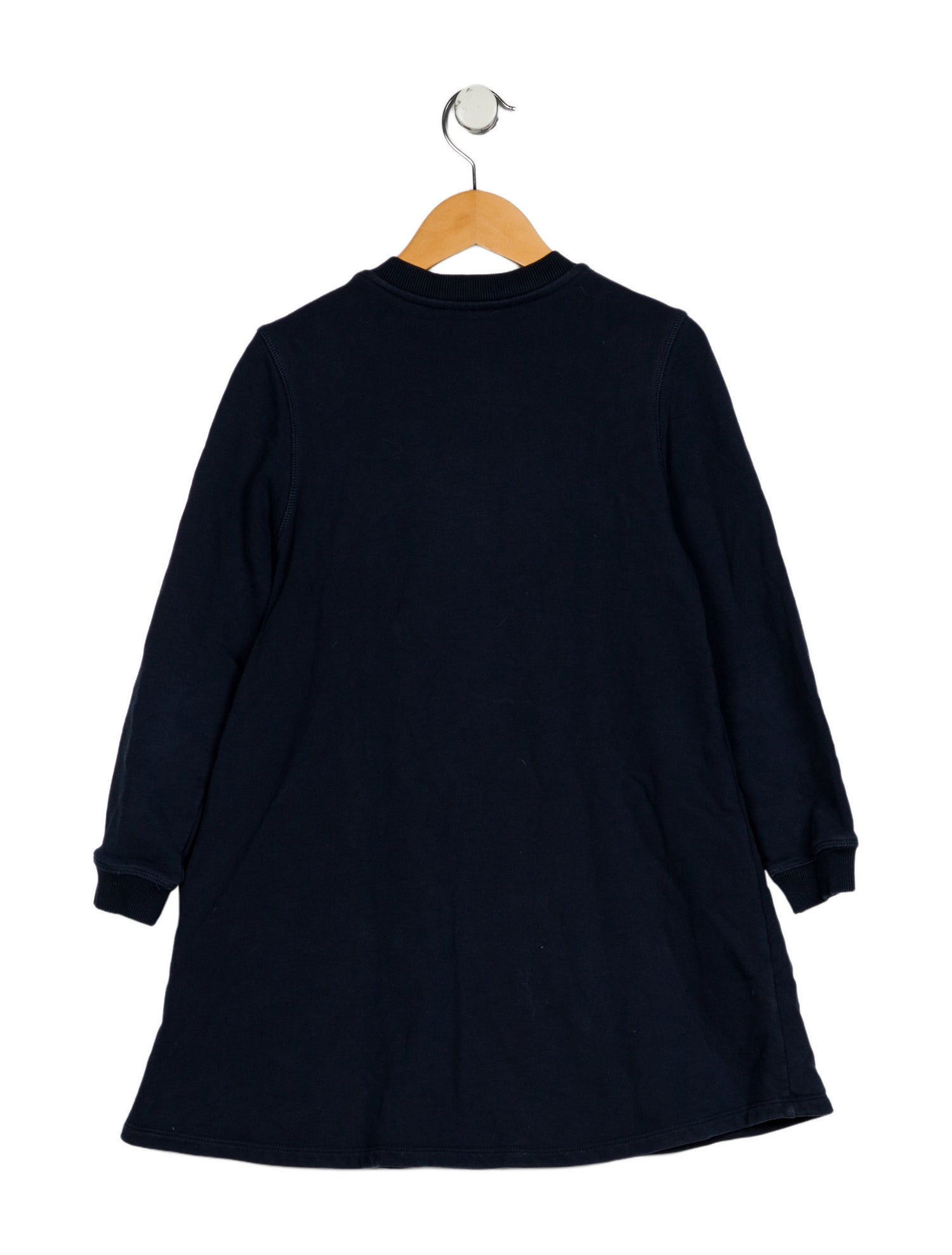 Kenzo Kids Girls' Embroidered Long Sleeve Dress