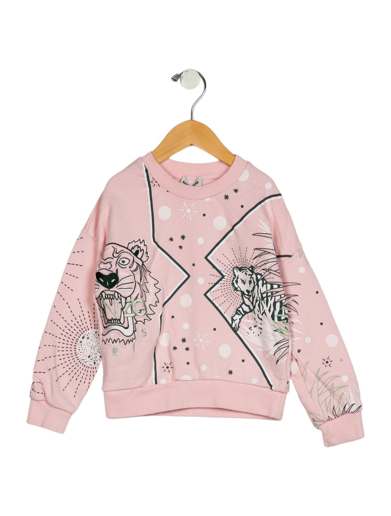 Kenzo Kids Girls' Print Long Sleeve Top