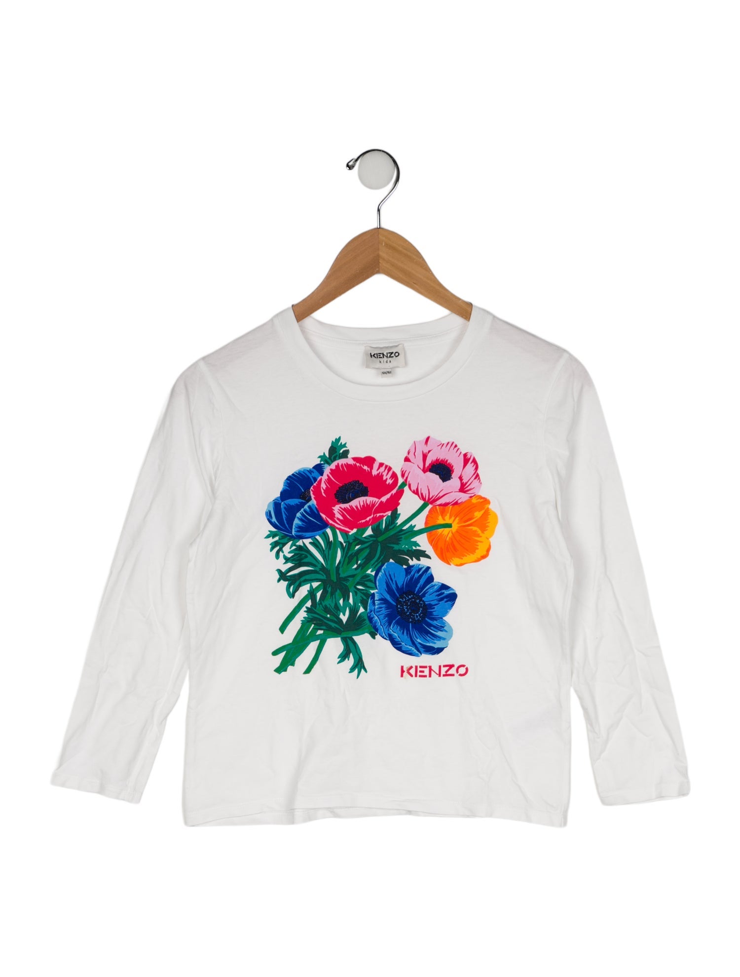 Kenzo Kids Girls' Graphic Printed Long Sleeve Top
