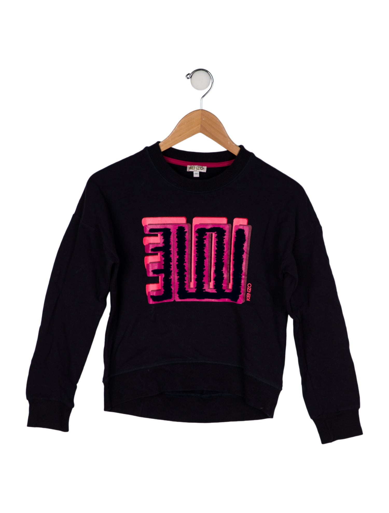 Kenzo Kids Girls' Graphic Printed Long Sleeve Sweatshirt