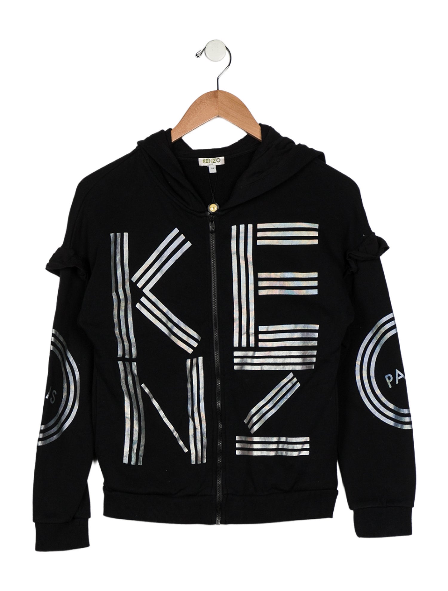 Kenzo Kids Girls' Print Zip-Up Hoodie