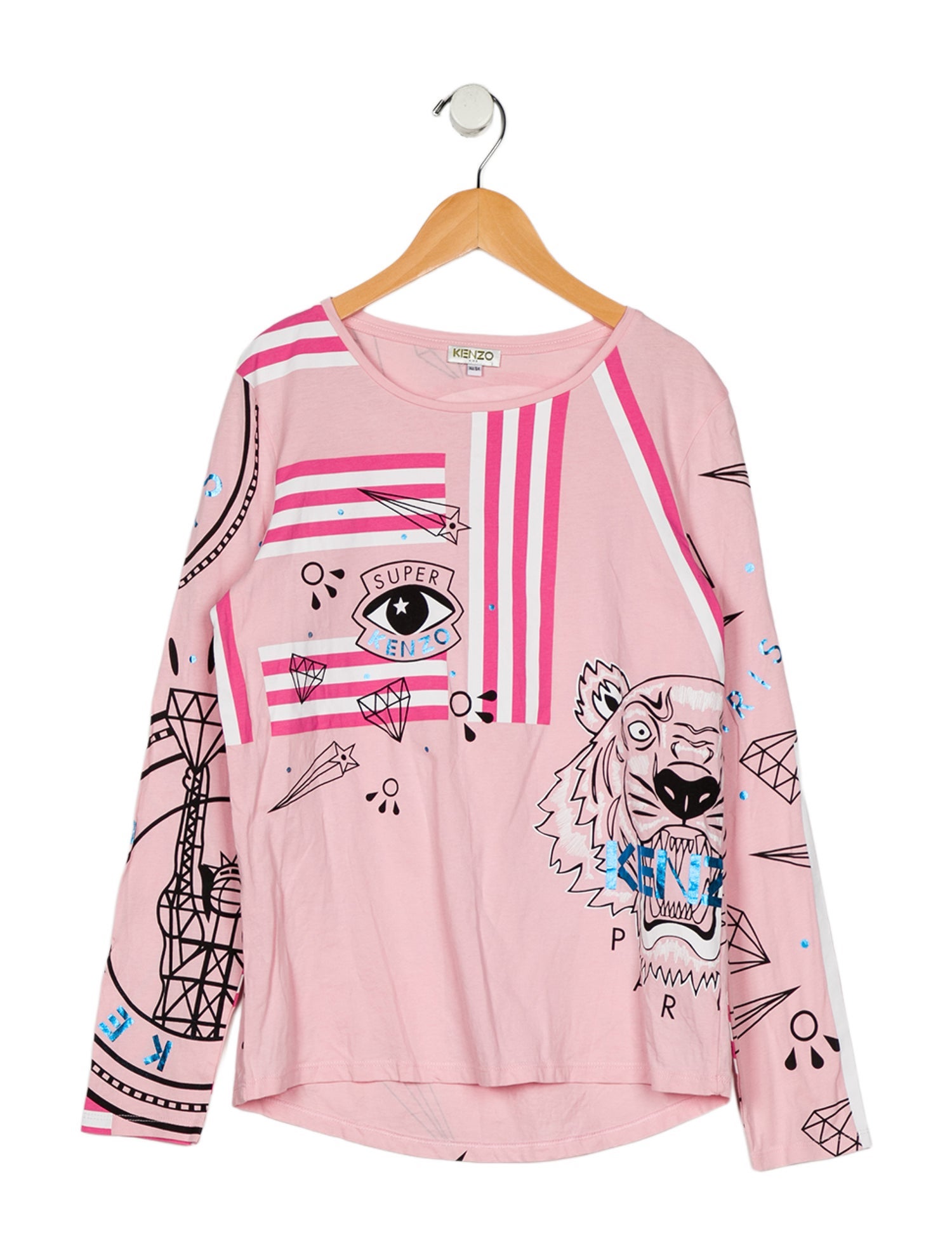 Kenzo Kids Girls' Print Long Sleeve Top