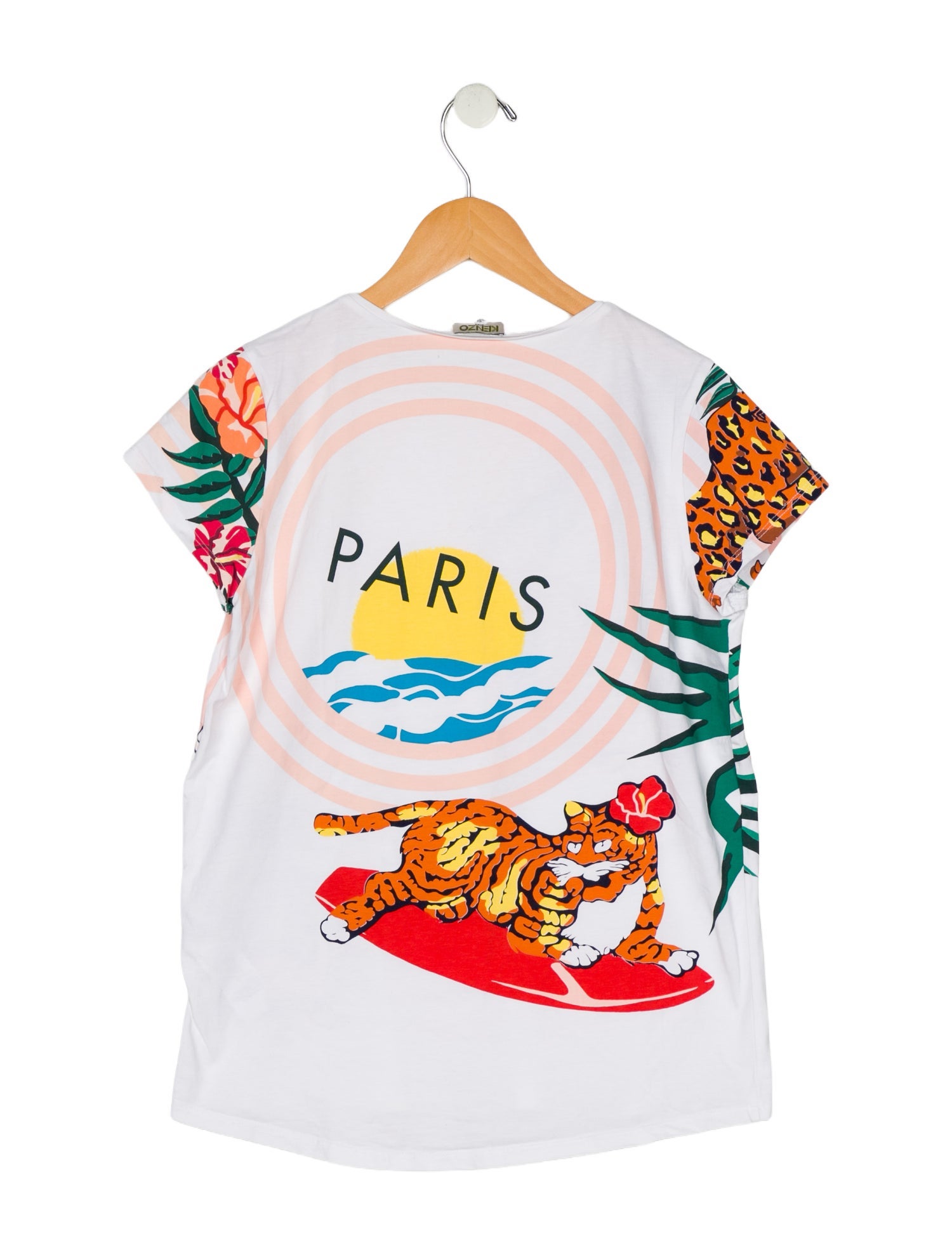 Kenzo Kids Girls' Print Short Sleeve Top