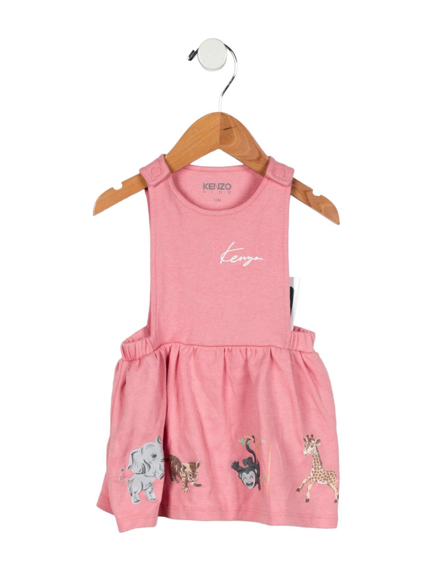 Kenzo Kids Toddler Girls' Sleeveless Animal Graphic Dress w/Tags