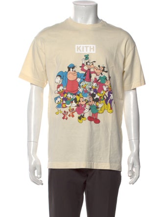 KITH x Disney Graphic Print Crew Neck T-Shirt