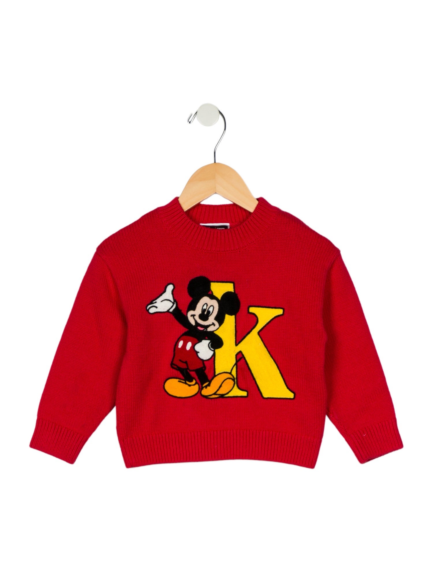 KITH x Disney Toddler Girls' Cotton Embroidered Graphic Sweater