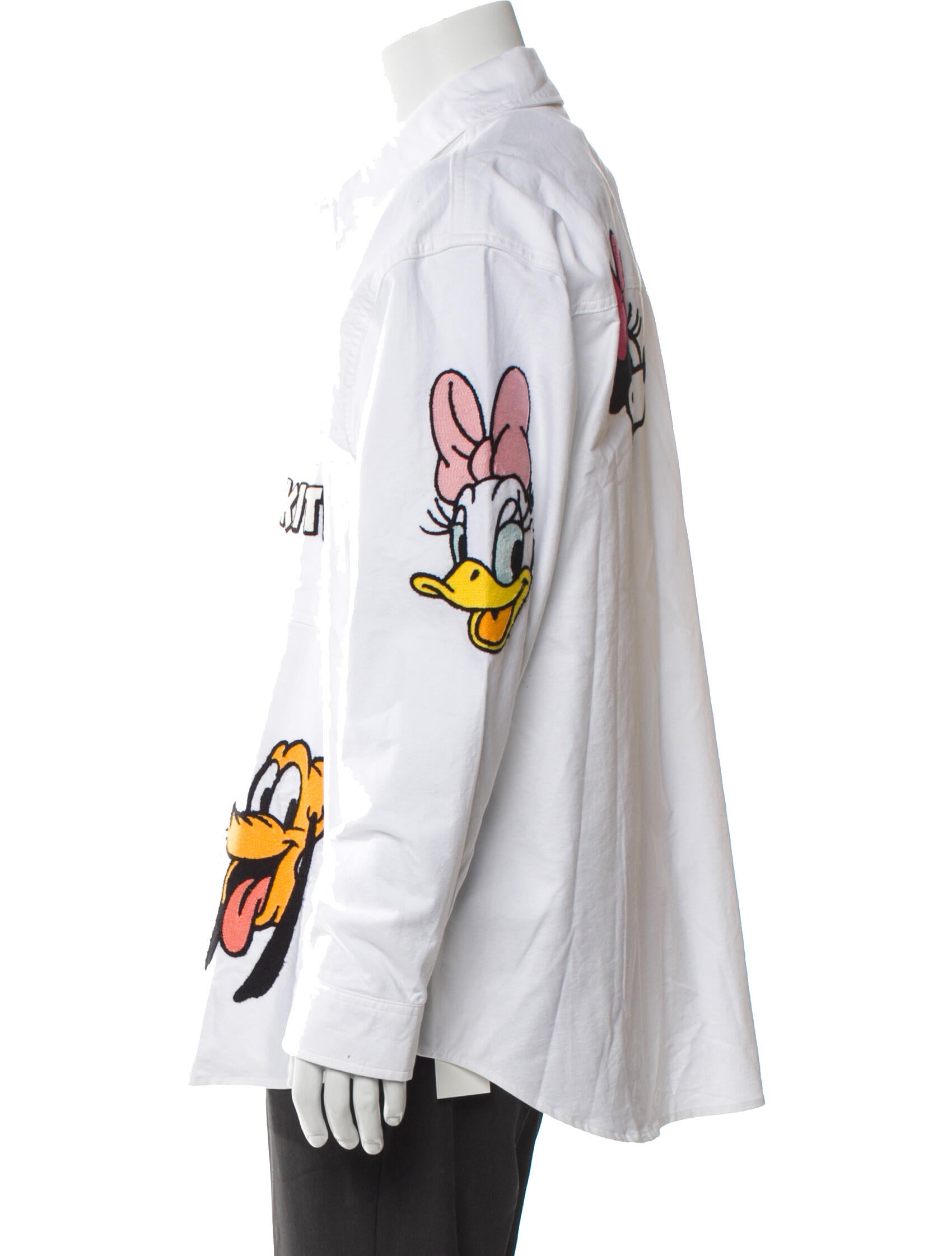 KITH x Disney Graphic Print Long Sleeve Dress Shirt