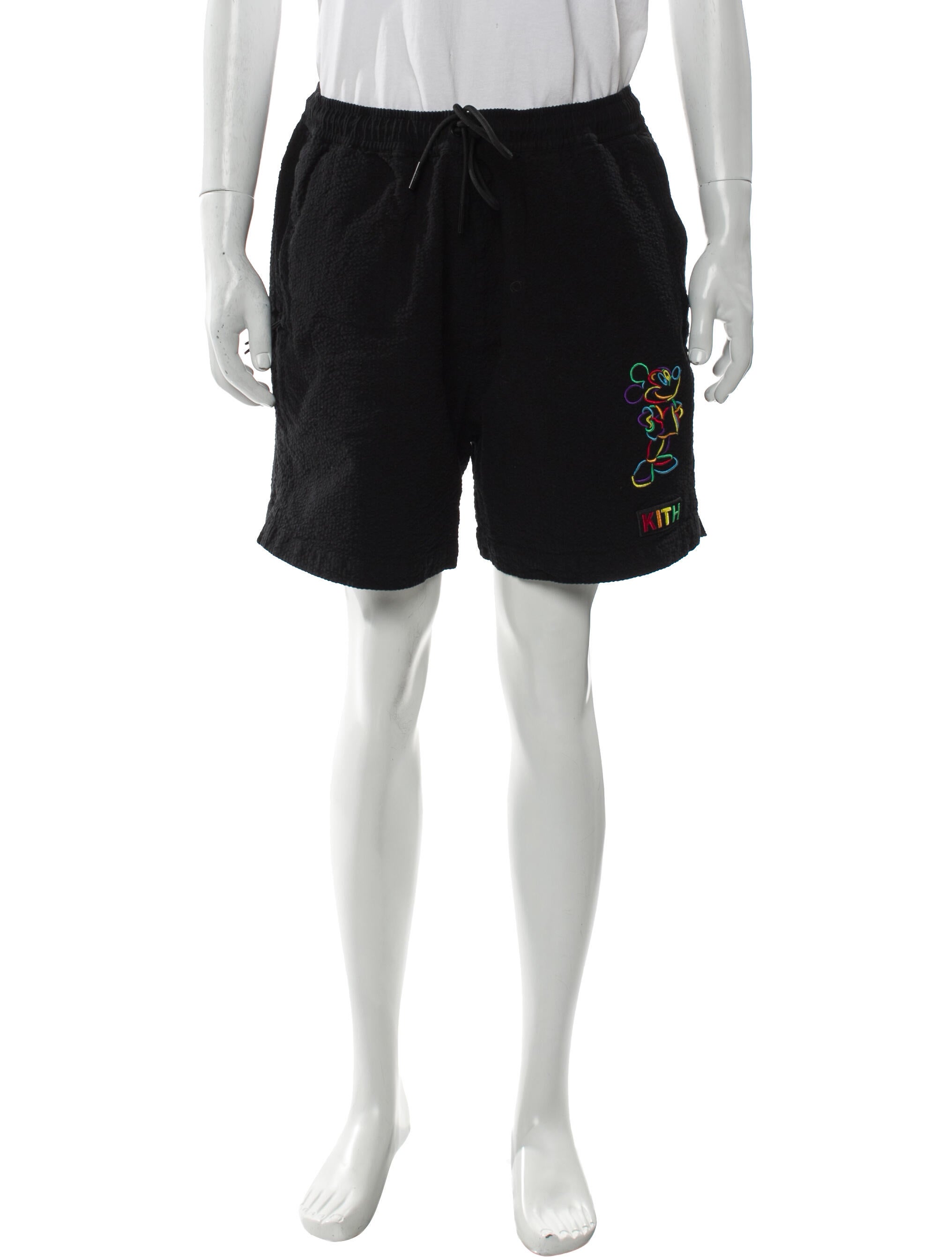 KITH x Disney Graphic Print Jogger Shorts