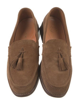 A Kind of Guise Suede Tassel Accents Dress Loafers