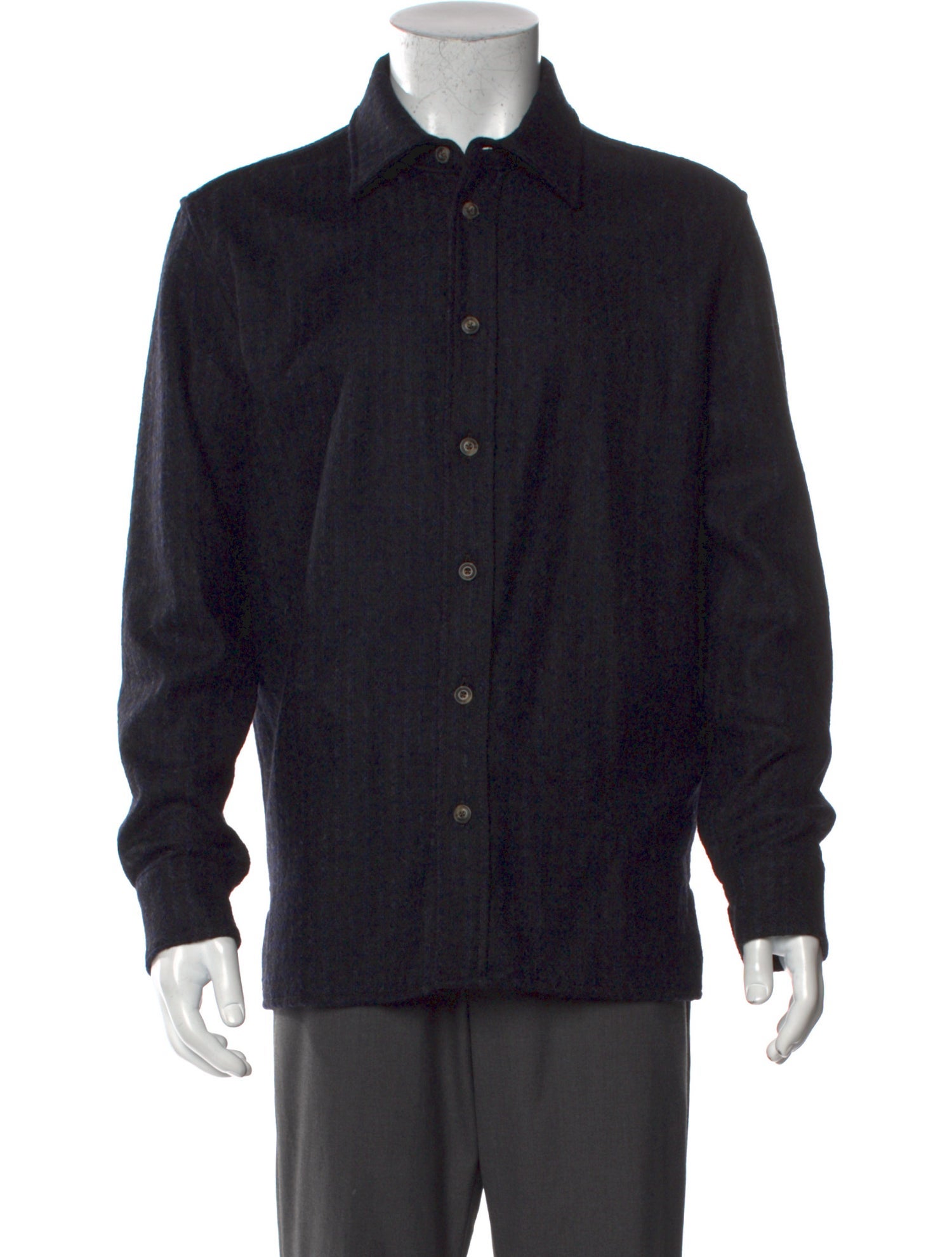 A Kind of Guise Wool Paisley Print Shirt