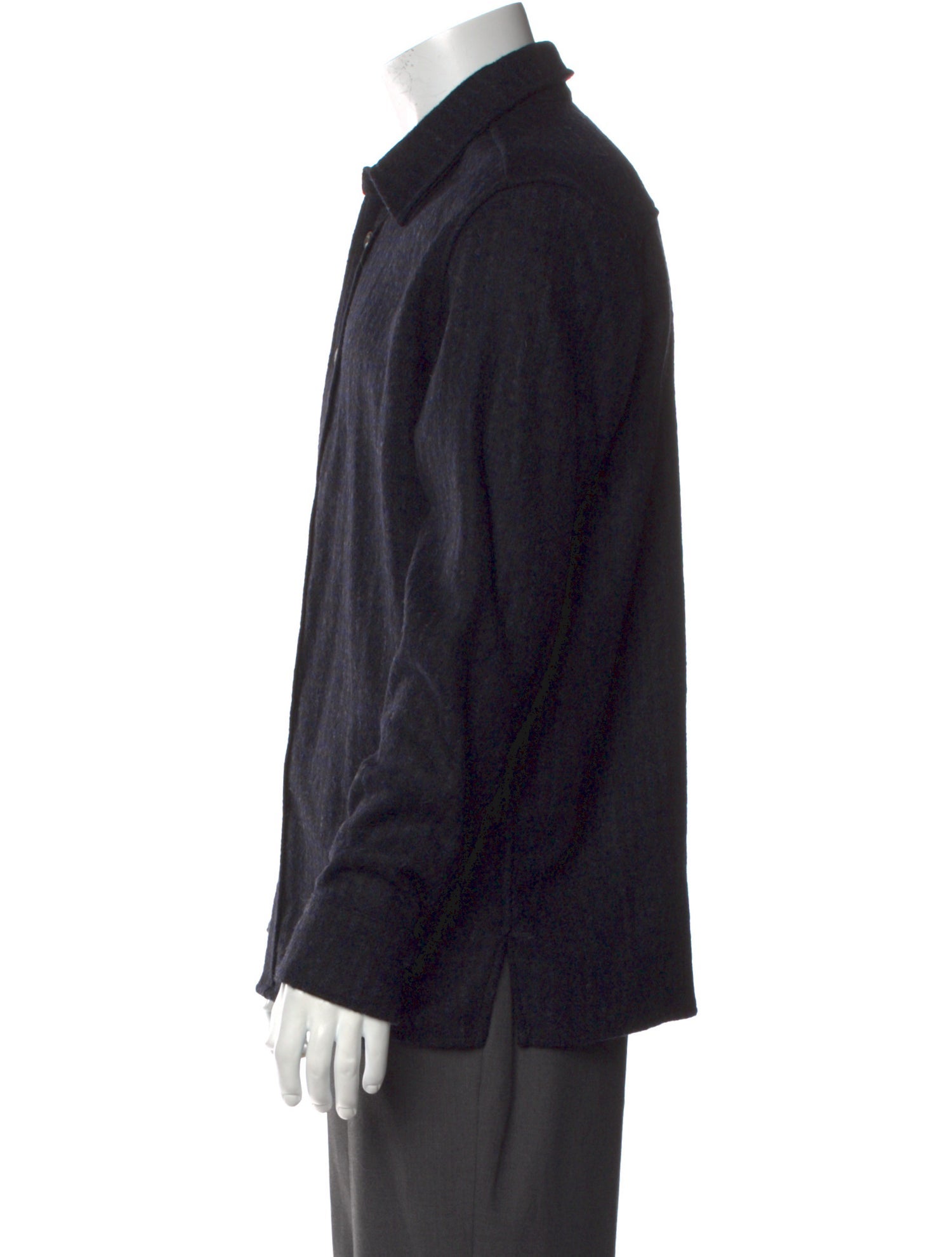 A Kind of Guise Wool Paisley Print Shirt