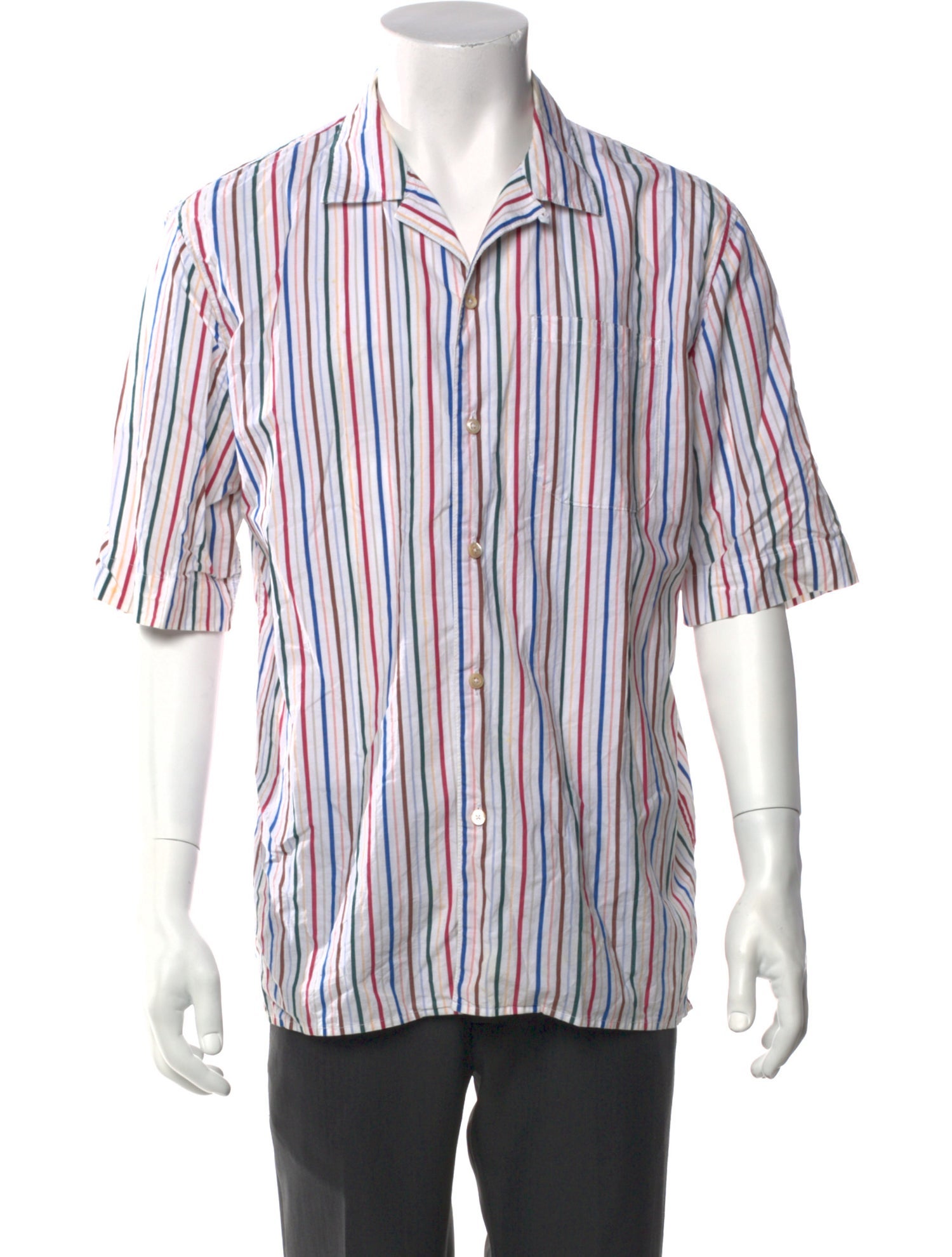 A Kind of Guise Striped Short Sleeve Shirt