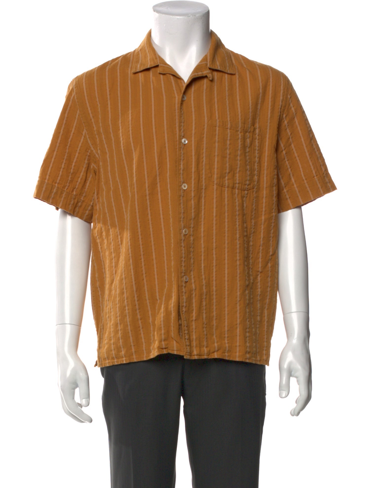 A Kind of Guise Striped Short Sleeve Shirt