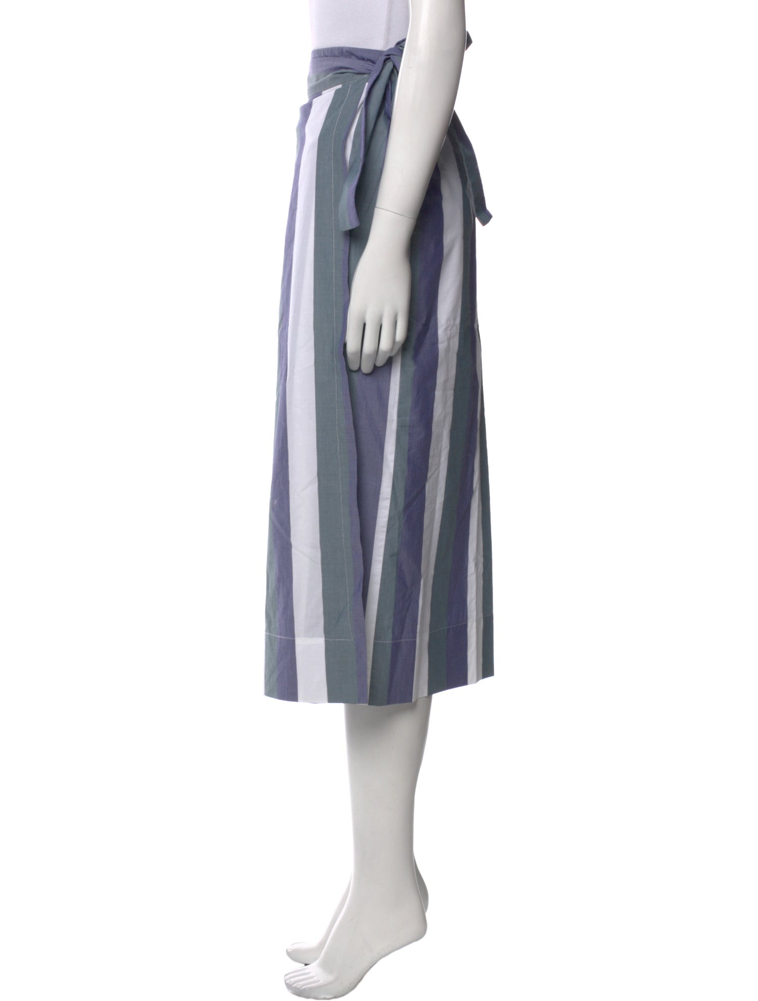 A Kind of Guise Striped Midi Length Skirt