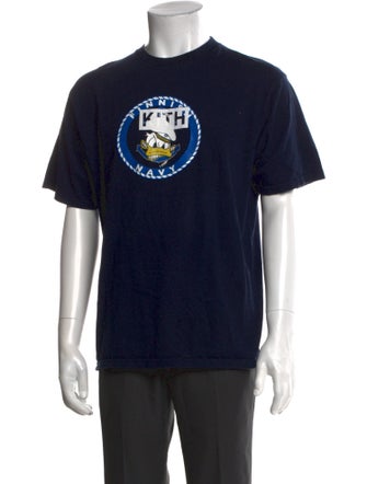 KITH x Russell Athletic Graphic Print Crew Neck T-Shirt