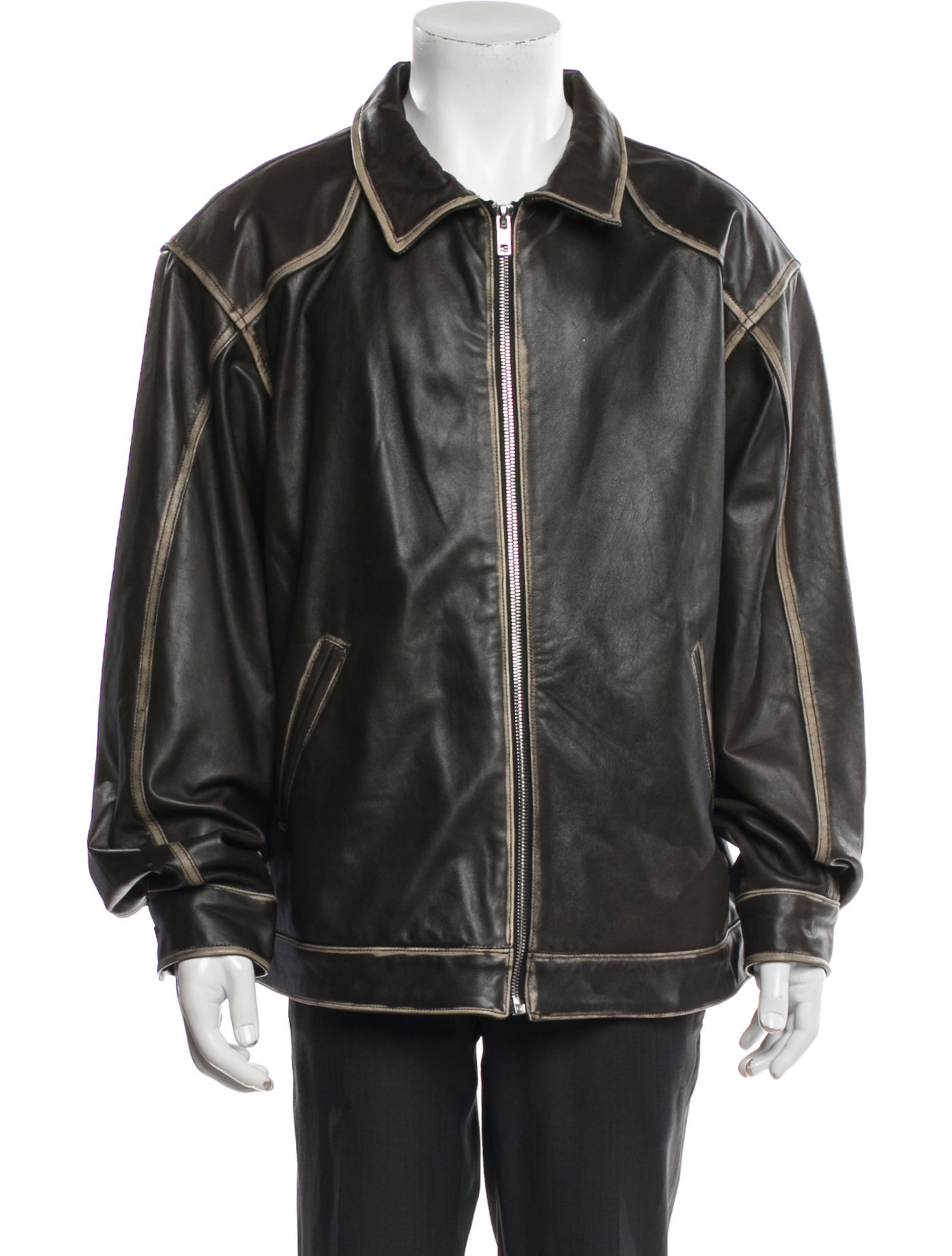 MIMCHIK Leather Moto Jacket w/ Tags