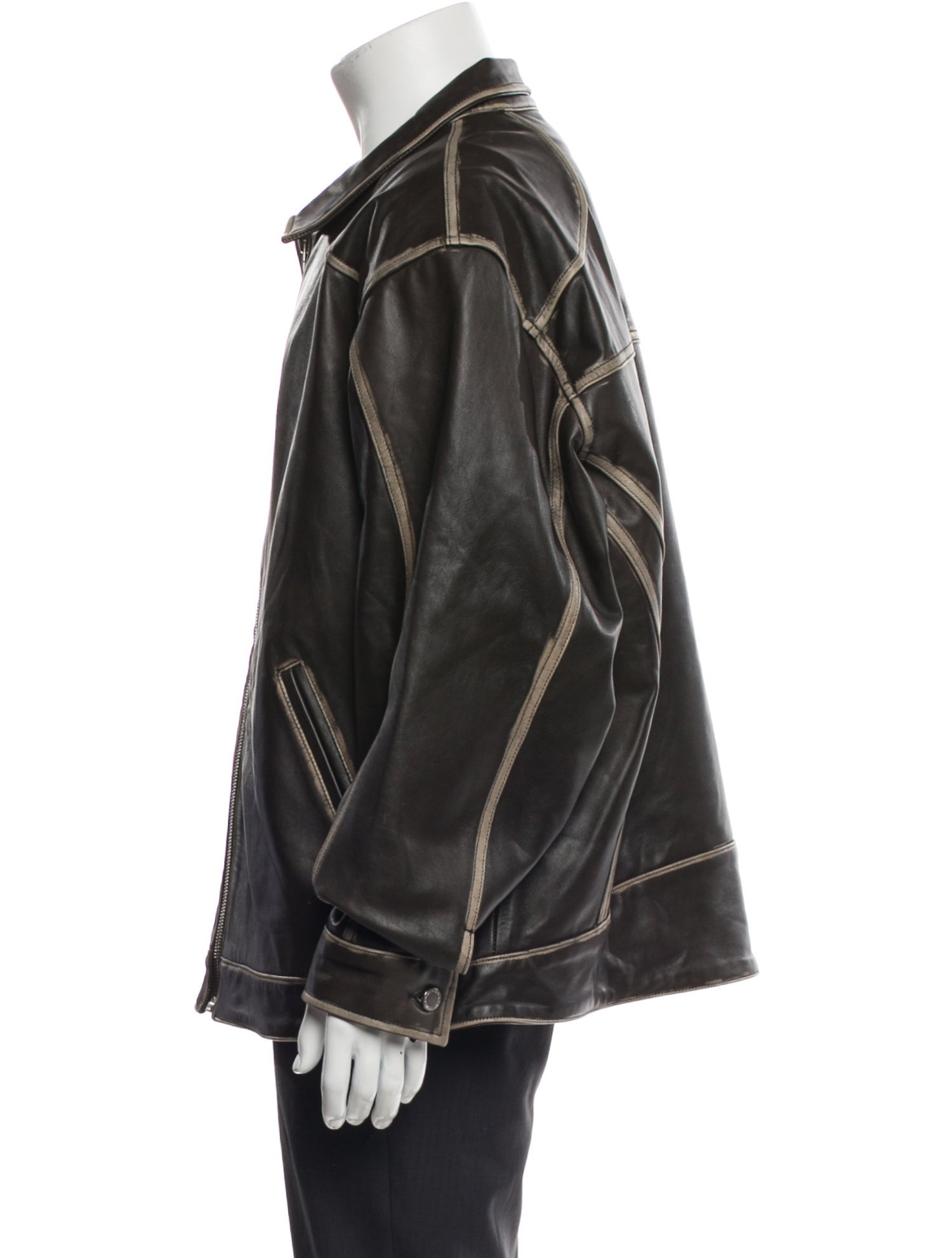 MIMCHIK Leather Moto Jacket w/ Tags