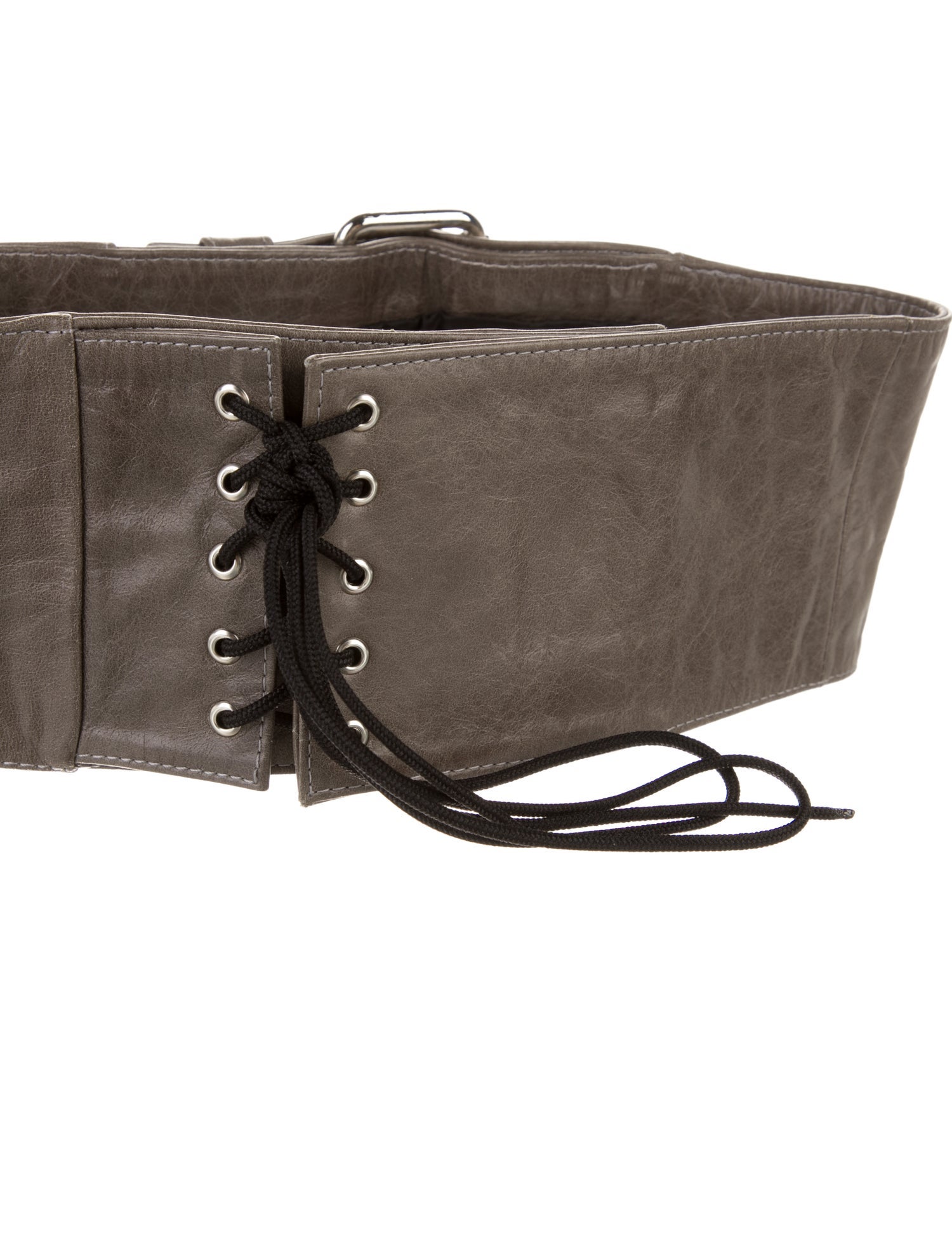 MIMCHIK Wide Leather Waist Belt