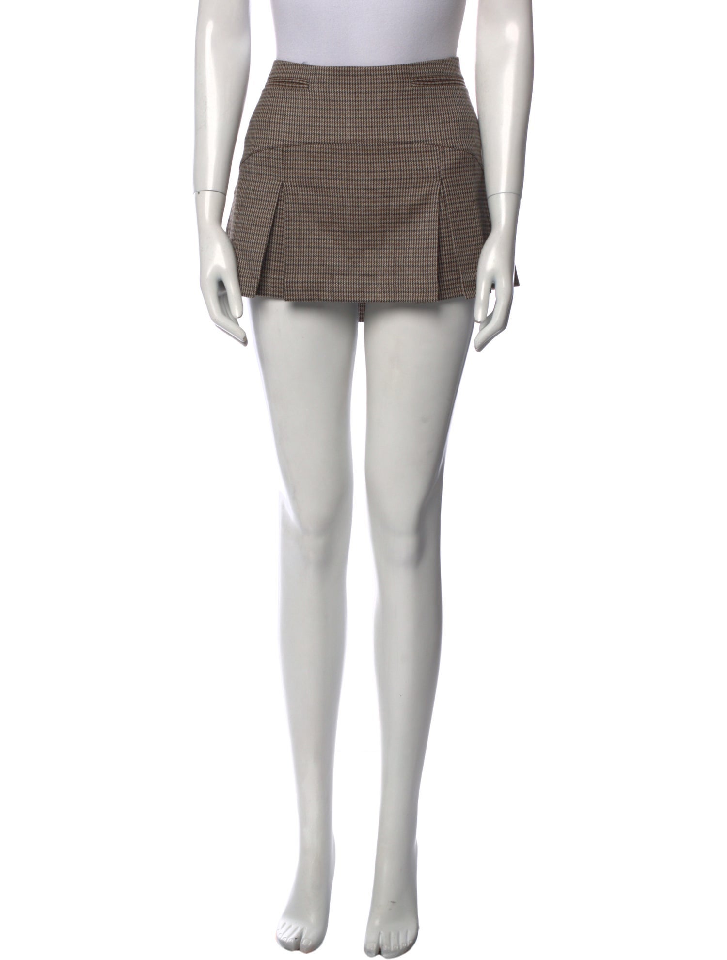 MIMCHIK Wool Mini Skirt w/ Tags