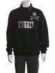 KITH x Mastermind Graphic Print Mock Neck Polo Sweater