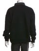 KITH x Mastermind Graphic Print Mock Neck Polo Sweater