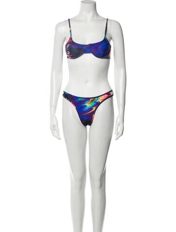 Kim Shui Swimwear Printed Bikini M
