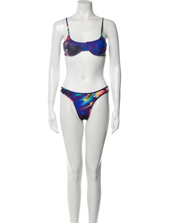 Kim Shui Printed Bikini