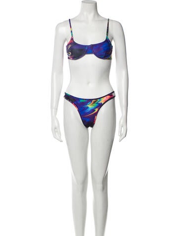 Kim Shui Swimwear Printed Bikini M