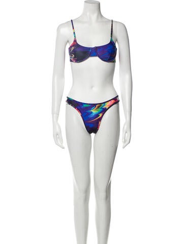 Kim Shui Swimwear Printed Bikini M