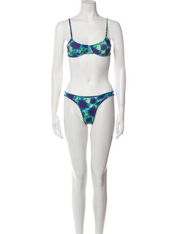 Kim Shui Swimwear Printed Bikini M