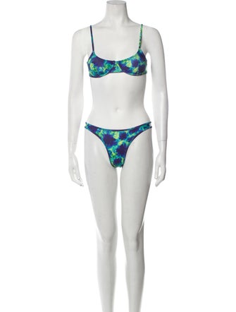 Kim Shui Printed Bikini
