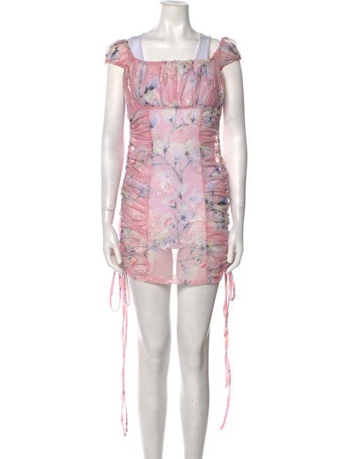 Kim Shui Printed Mini Dress