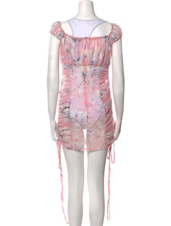 Kim Shui Printed Mini Dress