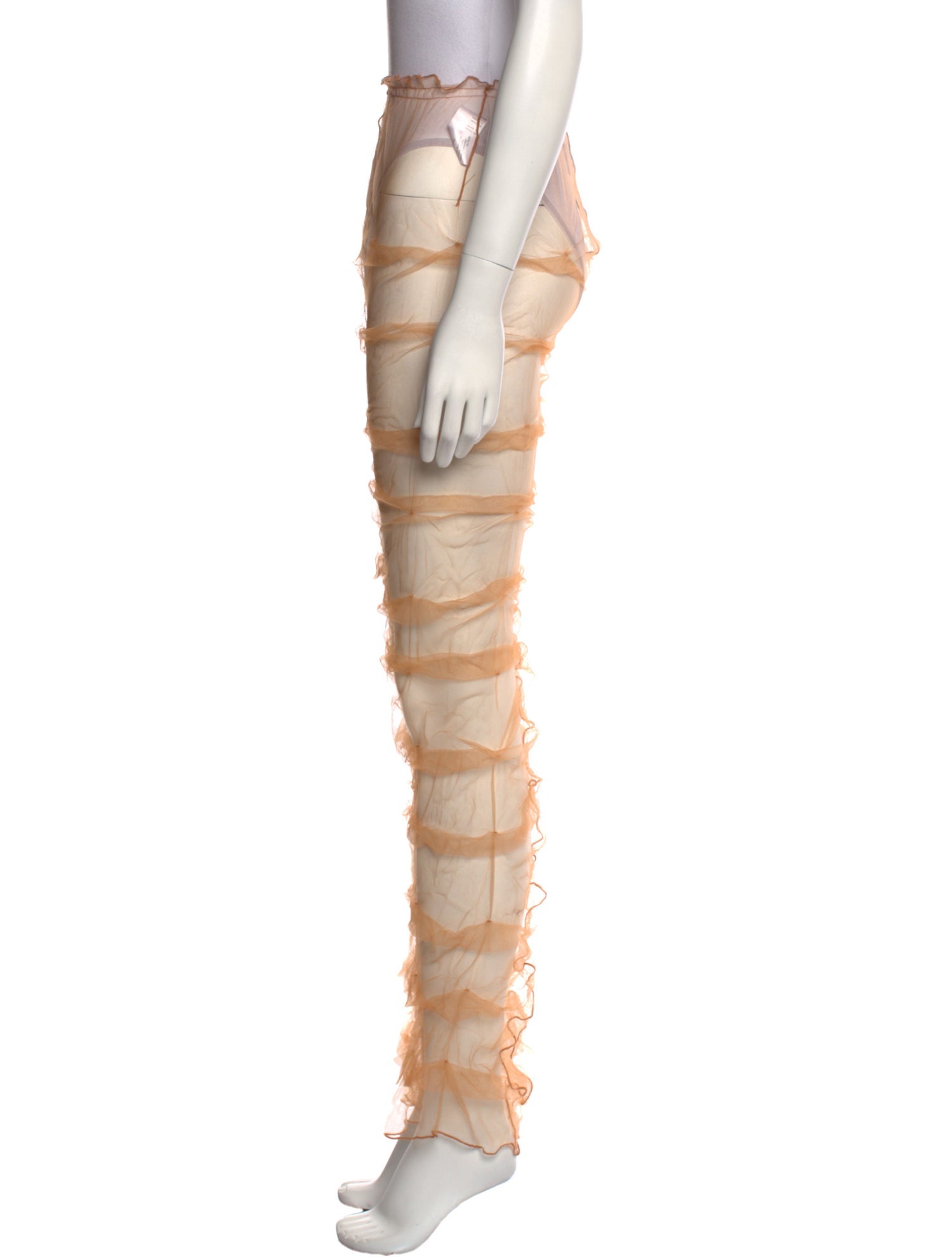 Kim Shui Lace Pattern Skinny Leg Pants w/ Tags