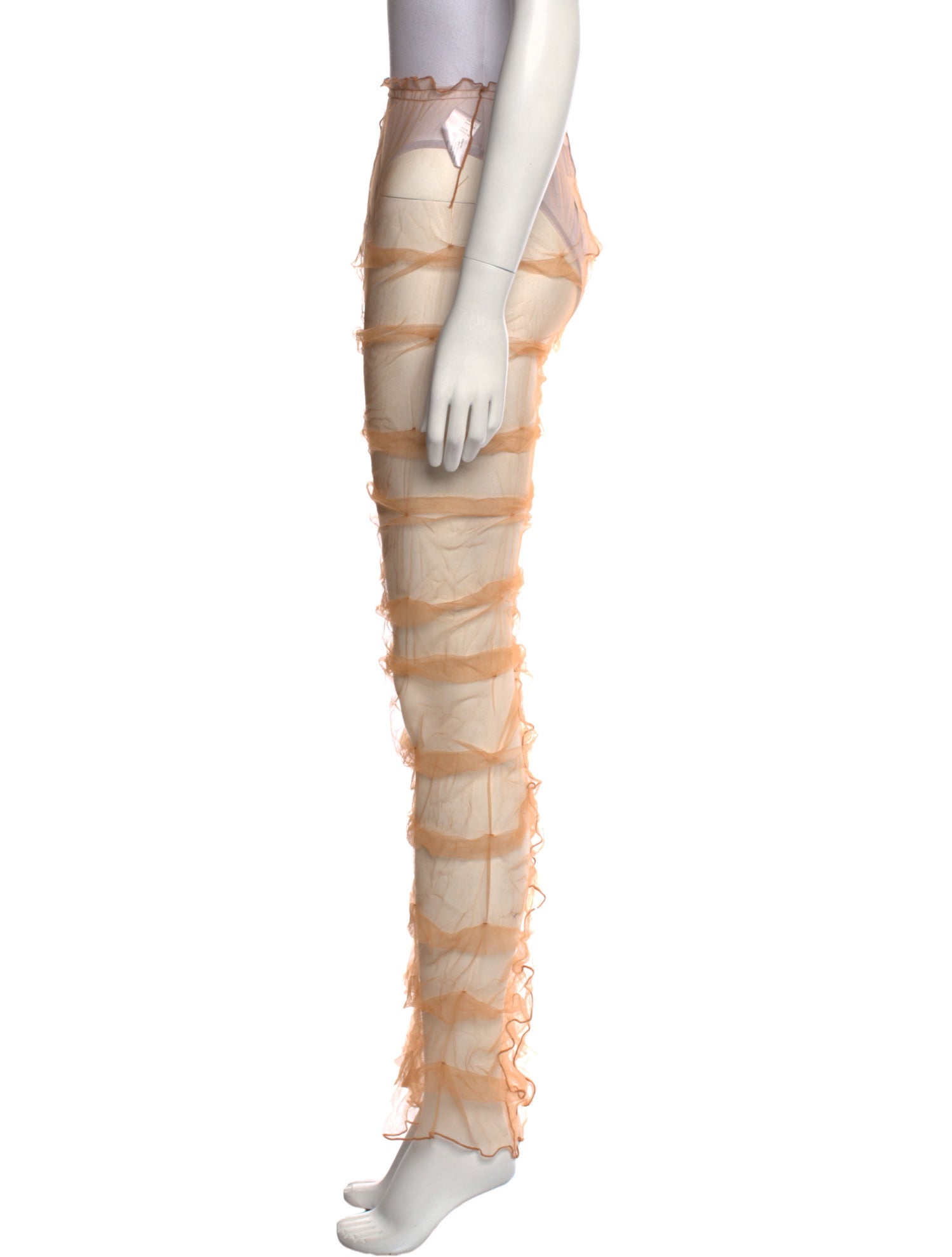 Kim Shui Lace Pattern Skinny Leg Pants w/ Tags