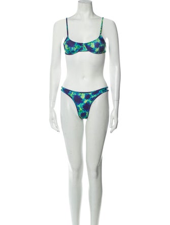 Kim Shui Printed Bikini