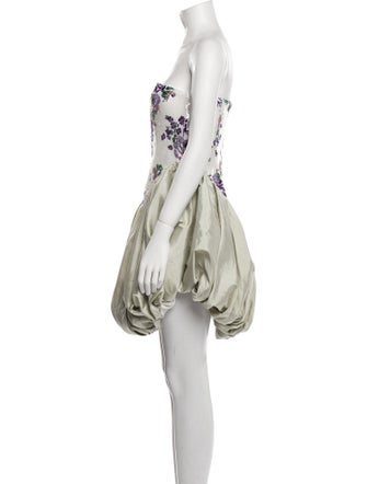 Kim Shui Patterned Mini Dress