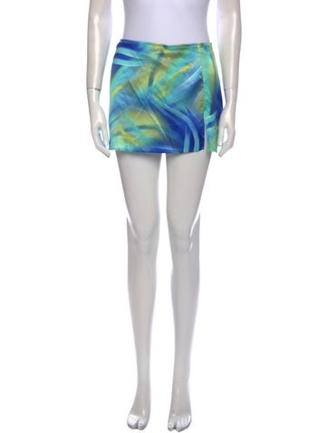 Kim Shui Skirts Silk Mini Skirt S
