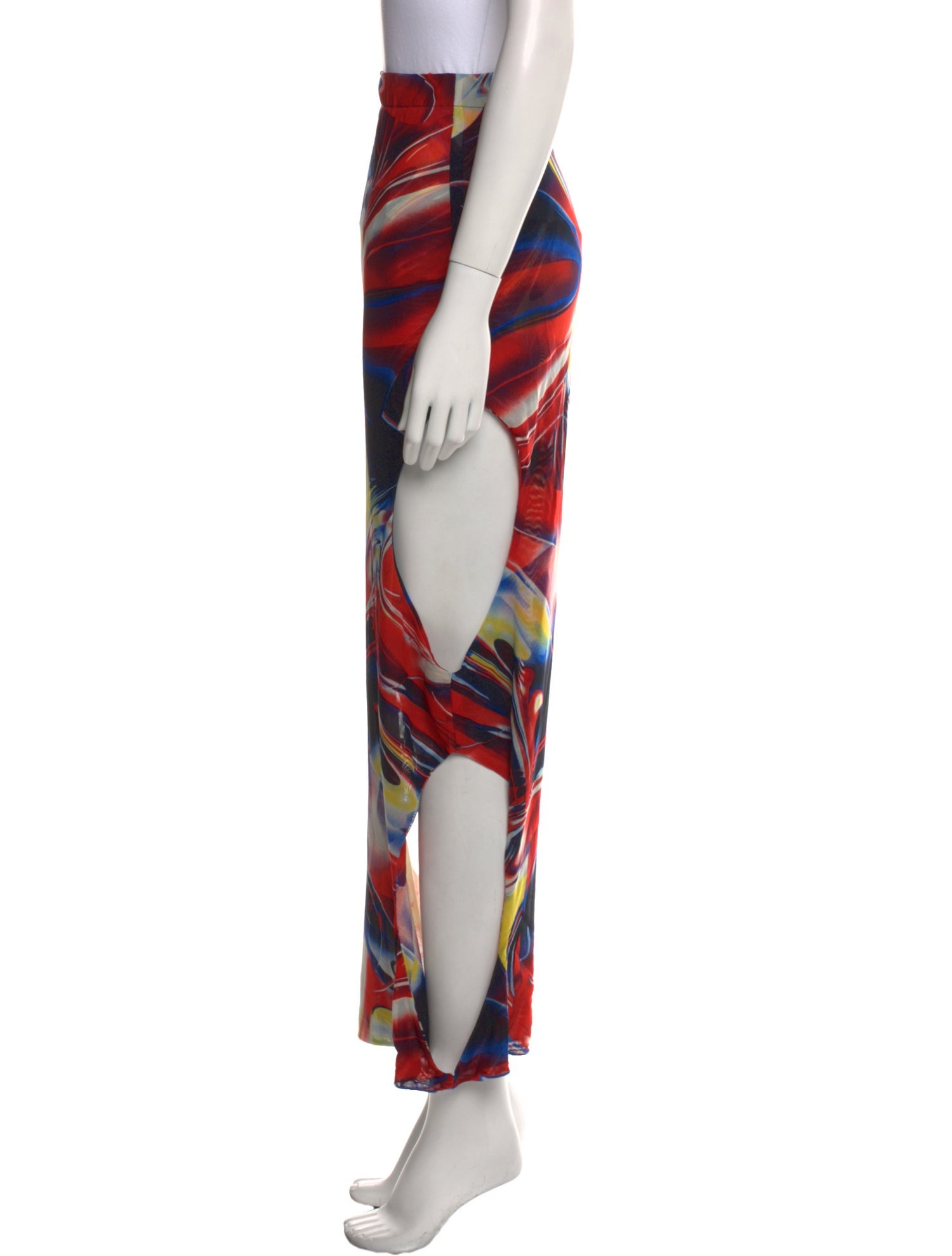 Kim Shui Printed Midi Length Skirt
