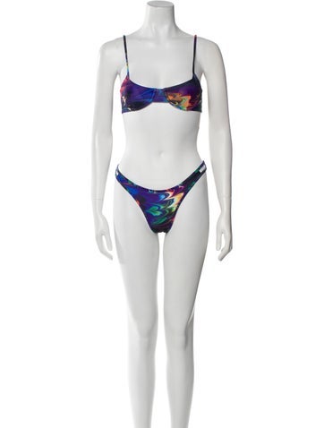 Kim Shui Swimwear Printed Bikini S
