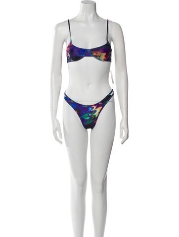 Kim Shui Swimwear Printed Bikini S
