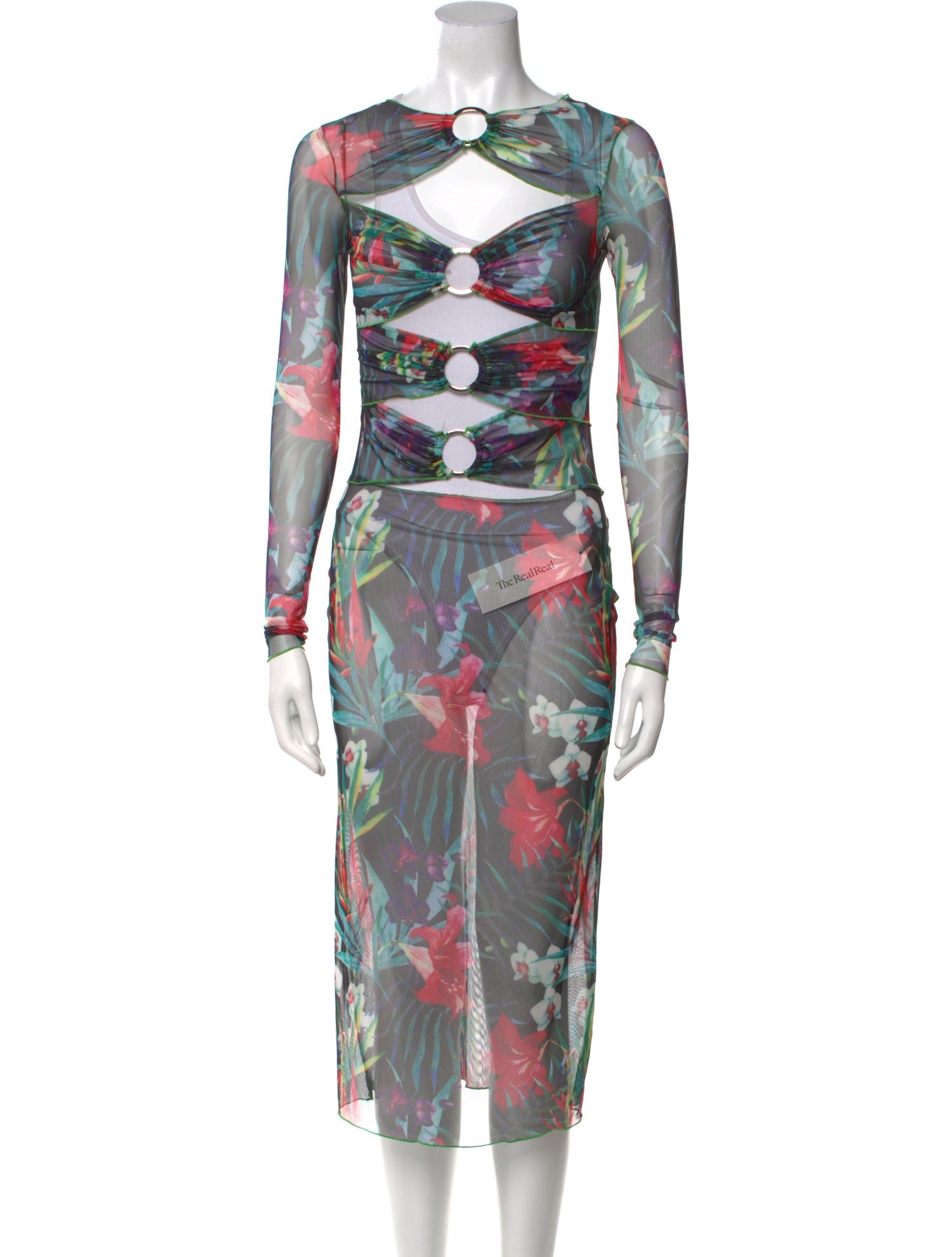Kim Shui Printed Midi Length Dress