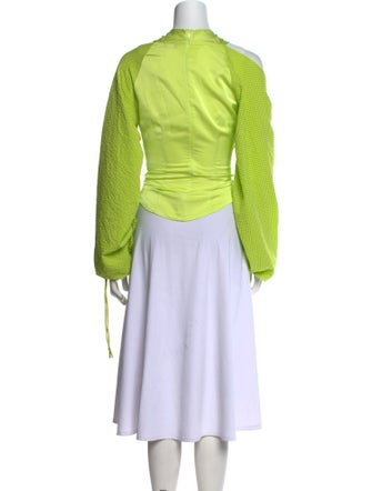 Kim Shui Mock Neck Long Sleeve Sweatshirt