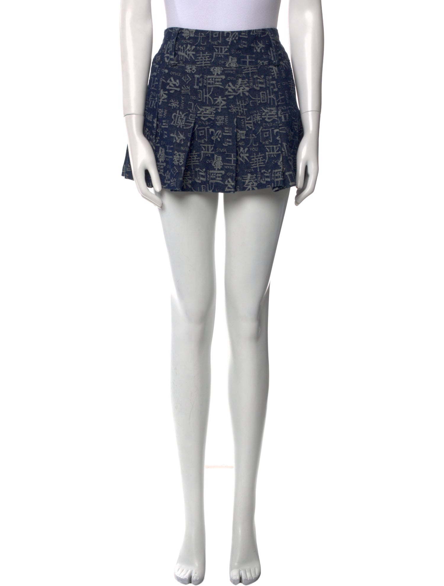 Kim Shui Printed Mini Skirt